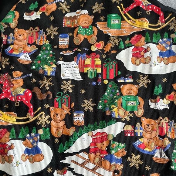 Vintage 111 Main Christmas Vest Over Sweater Holiday Thin Button Up Size 2X - Picture 3 of 12